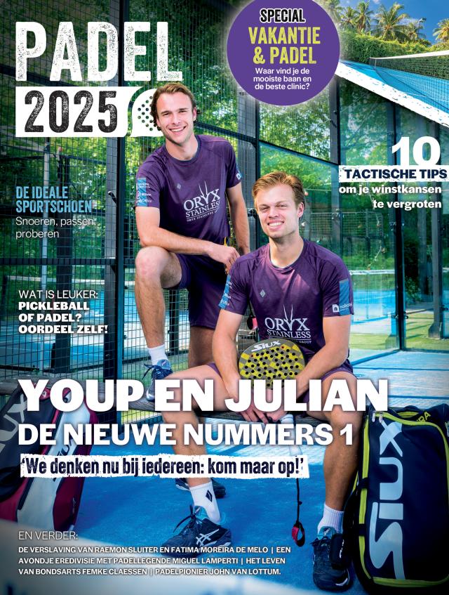 Padel2025: magazine voor padelspelers