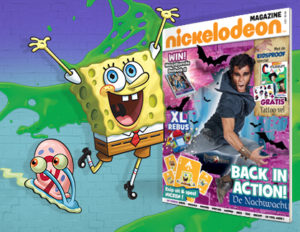 Cover Nickelodeon Magazine met Spongebob